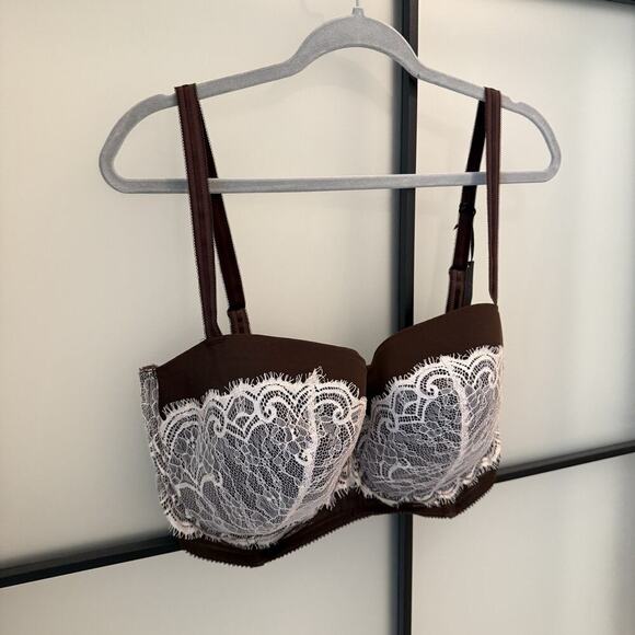 Claudette Longline Balconette Bra Underwire Plus Size Bra 38FF Lingerie New - Picture 4 of 11